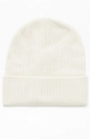 Bonnet PacSun Basic Femme Blanche | 230196FIO