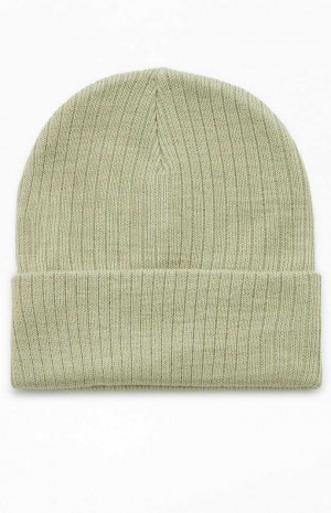 Bonnet PacSun Basic Femme Vert | 648927FIA