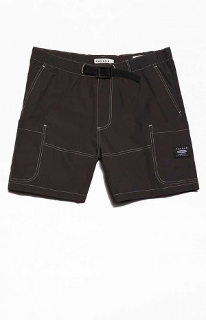 Short PacSun Black Homme Noir | 916408ANE