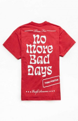 T-shirt PacSun Pacific Sunwear No More Bad Days Homme | 375690VHD