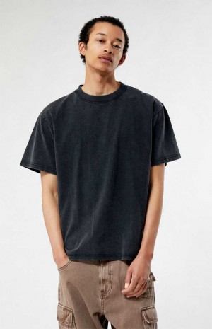 T-shirt PacSun Premium Homme Noir | 165078MCL