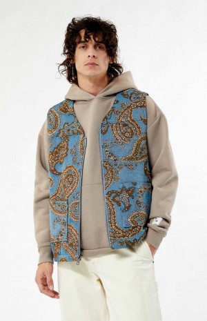 Vestes PacSun Jacquard Homme Multicolore | 392680EGH