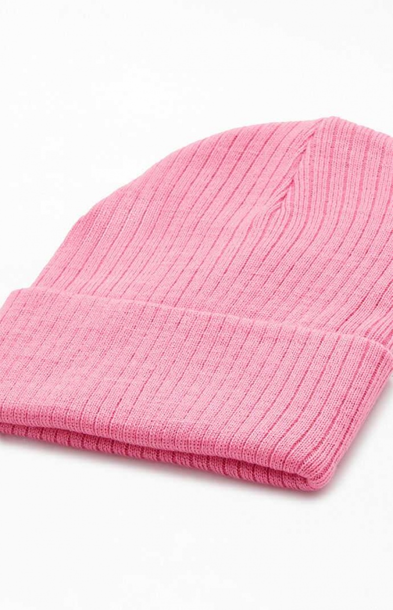 Bonnet PacSun Basic Femme Rose | 609758KOF