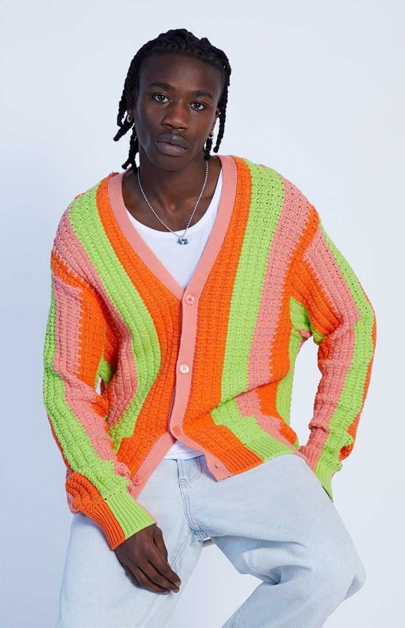 Chandails PacSun Freddy Sunrise Cardigan Homme | 712865FGL