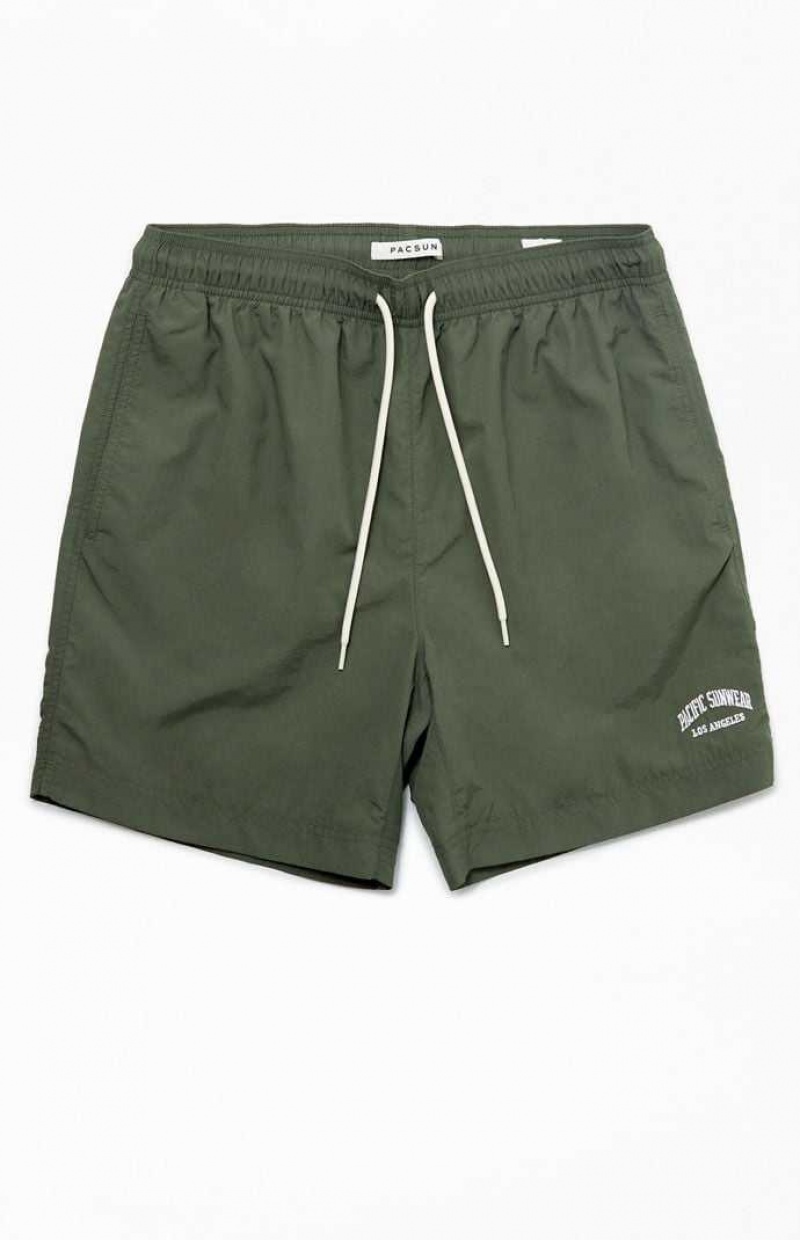 Chandails PacSun Green Nylon Collegiate 6.5\