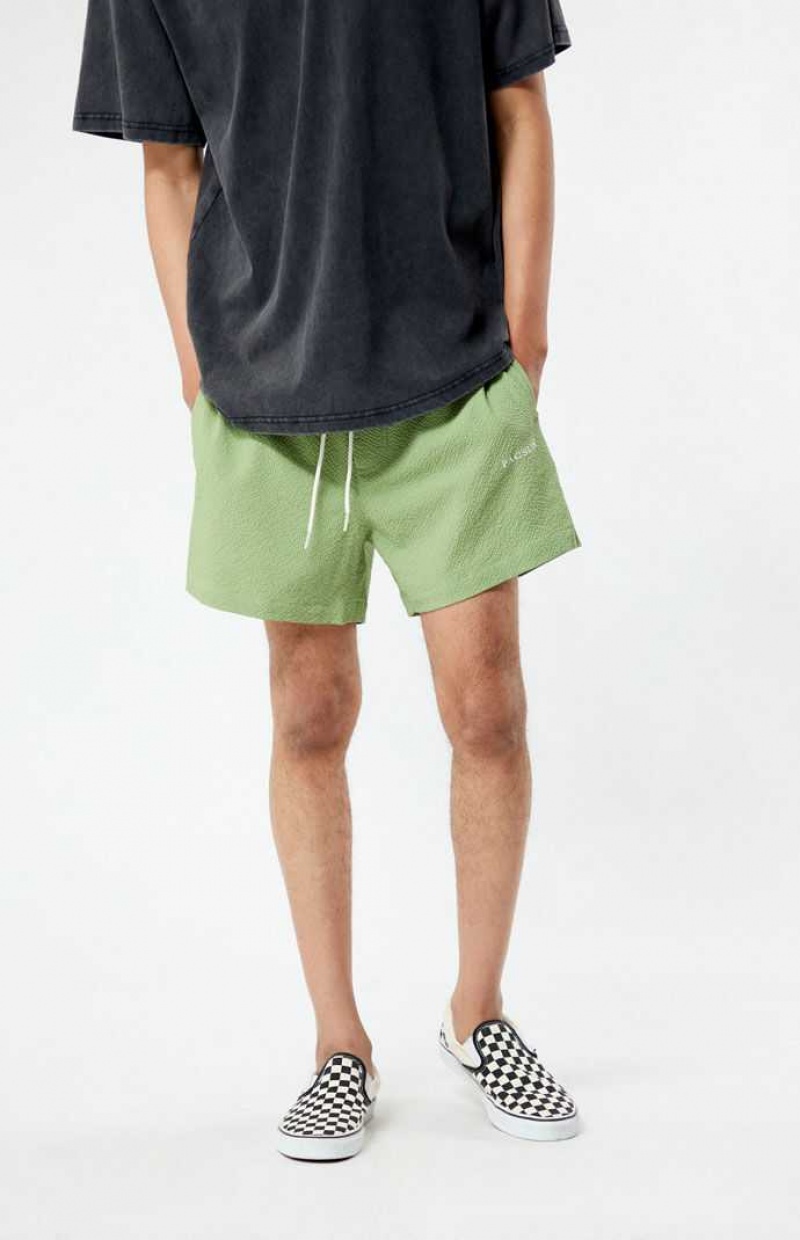 Chandails PacSun Green Sail Seersucker 4.5