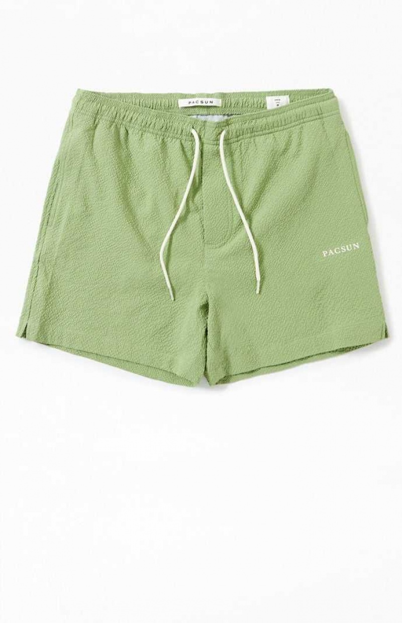 Chandails PacSun Green Sail Seersucker 4.5\