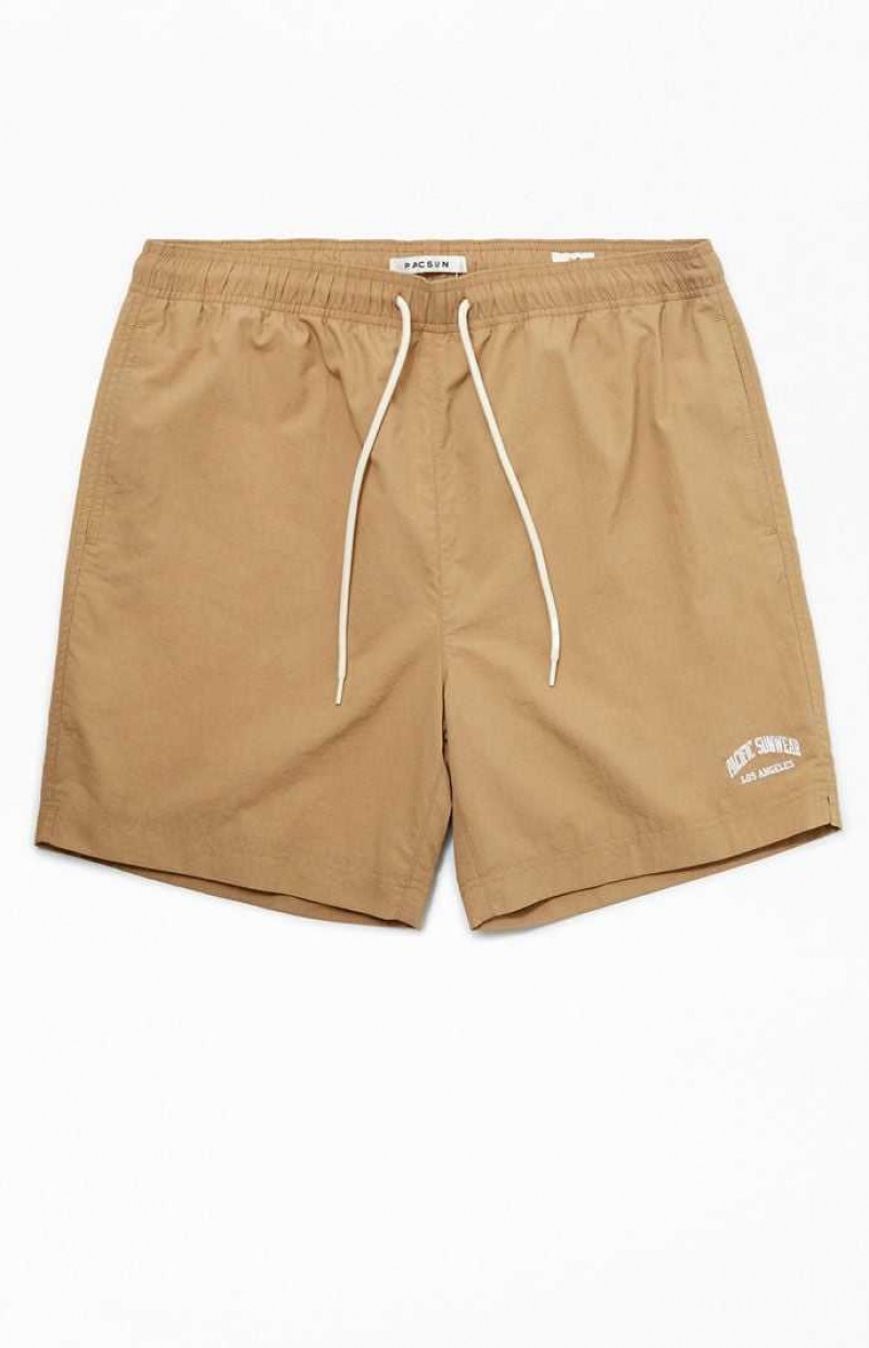 Chandails PacSun Tan Nylon Collegiate 6.5\