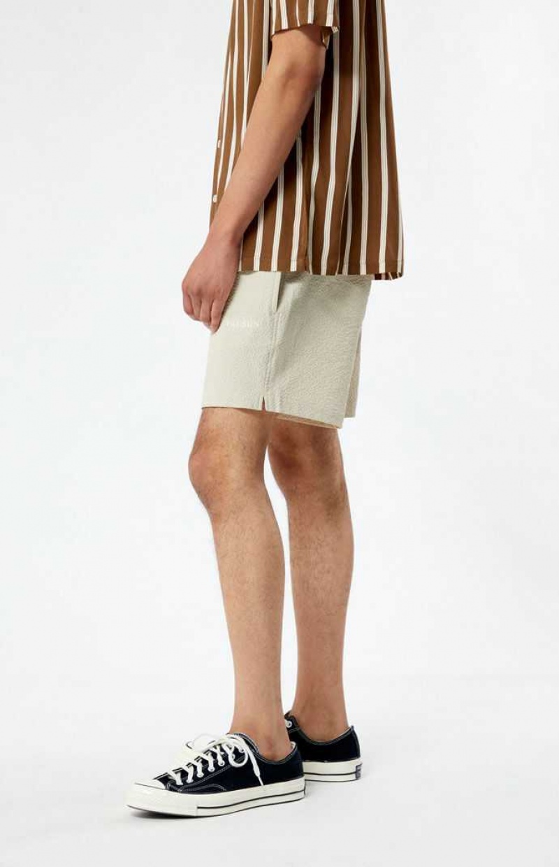 Chandails PacSun Tan Sail Seersucker 4.5