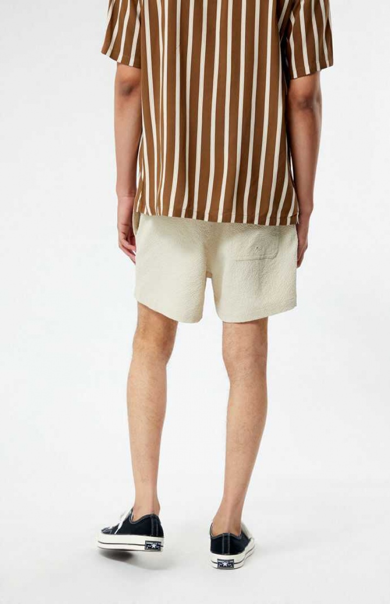 Chandails PacSun Tan Sail Seersucker 4.5