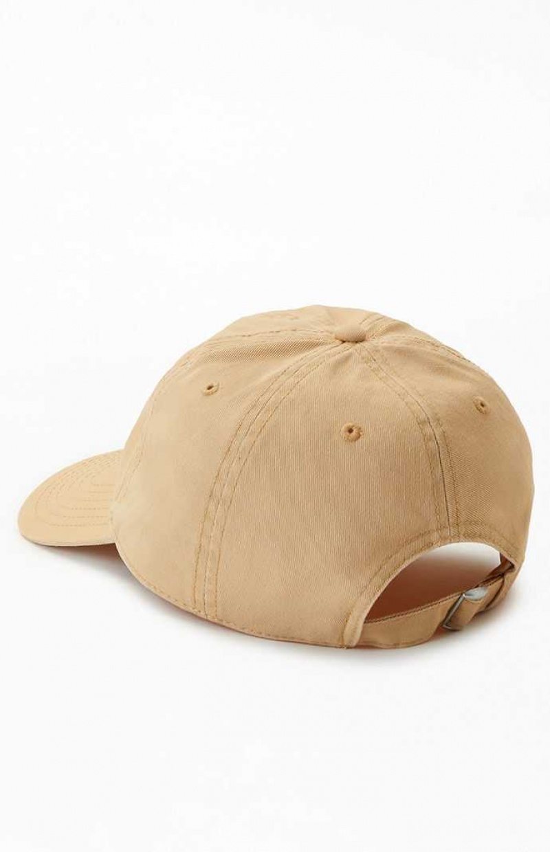 Chapeau PacSun Basic Washed Dad Femme Blanche | 826071SVY