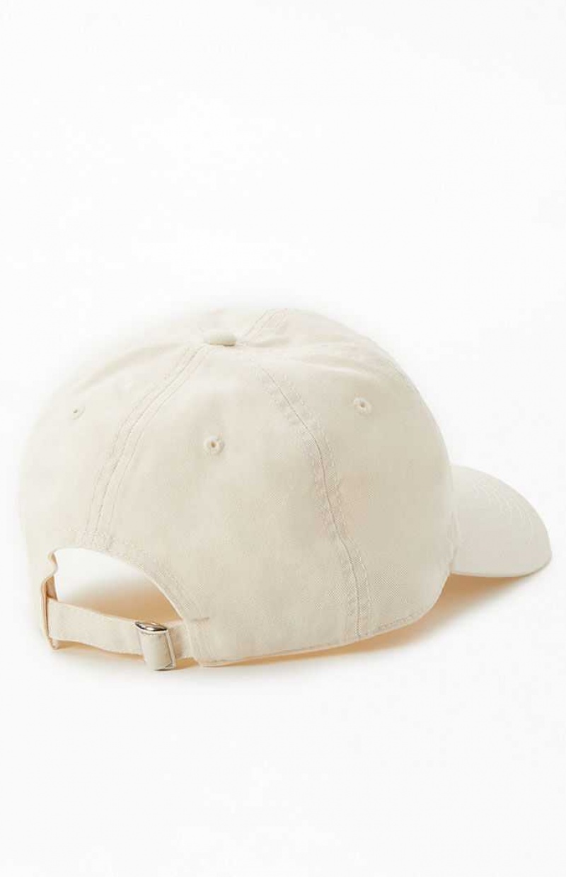 Chapeau PacSun Cherry Dad Femme Blanche | 140893CWX