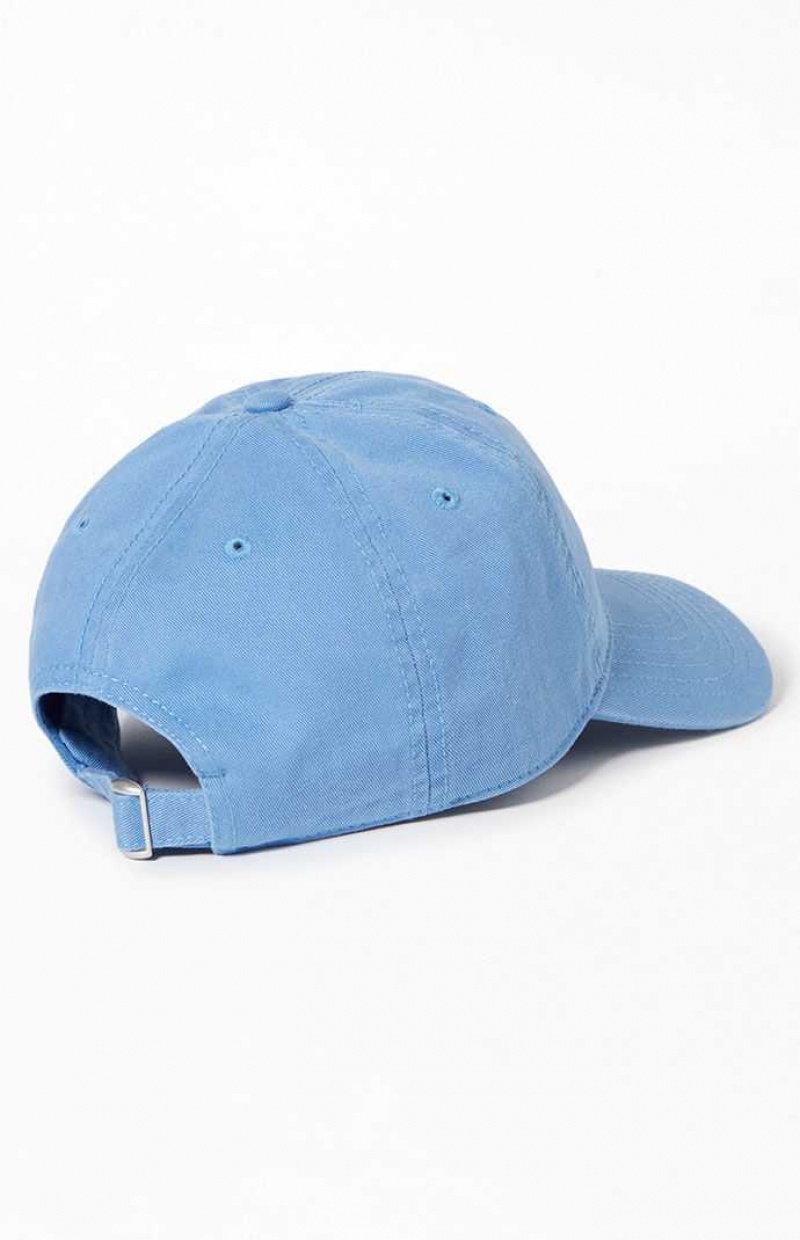 Chapeau PacSun Copenhagen Denmark Dad Femme Bleu | 670245ZDW