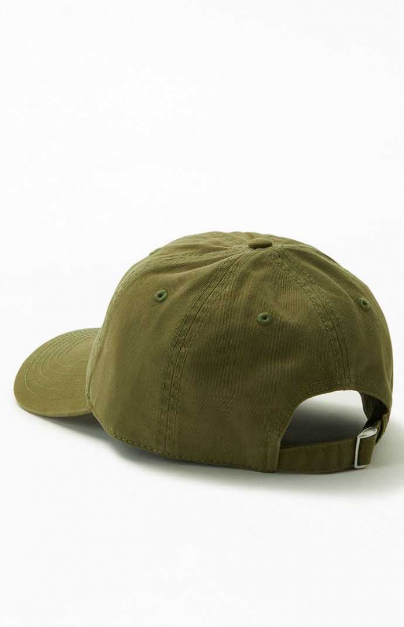 Chapeau PacSun Heaven Found Strapback Femme Vert Olive | 324751FAI