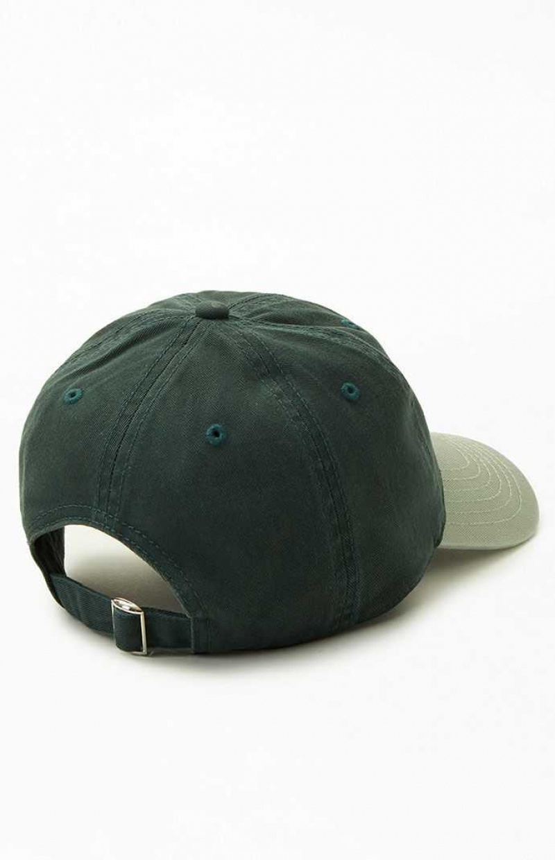 Chapeau PacSun NYC Sport Dad Femme Vert | 657490LAH