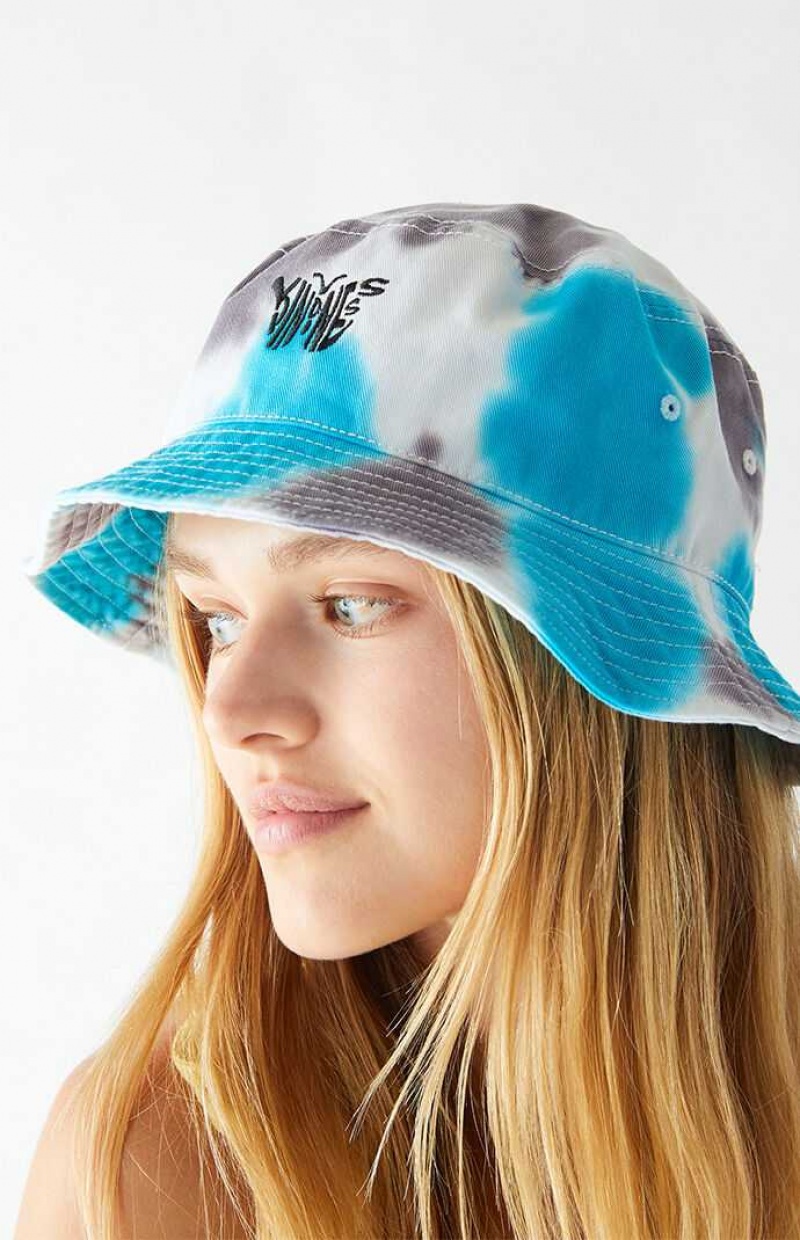 Chapeau PacSun Tie Dye Kindness Bucket Femme | 415703IGH