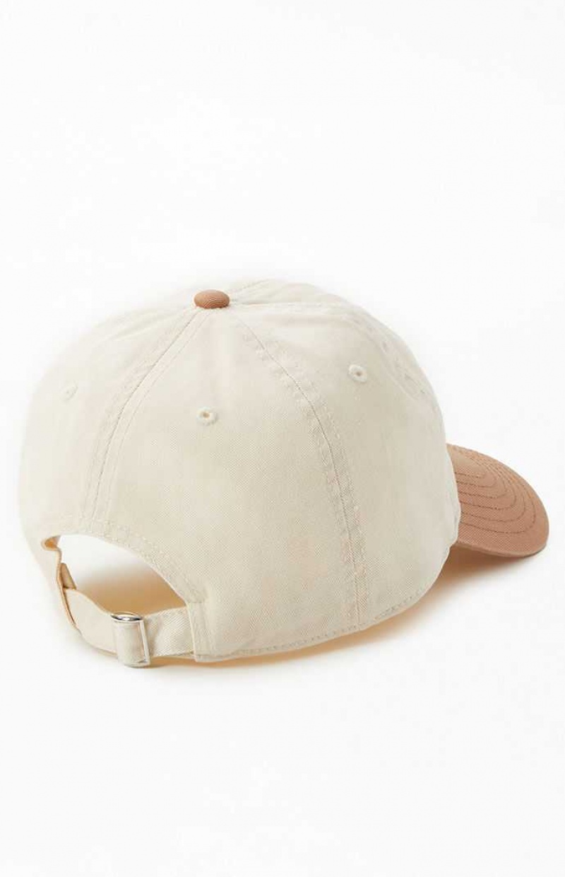 Chapeau PacSun Two Tone Pacific Sunwear Dad Femme Beige | 831740NQS