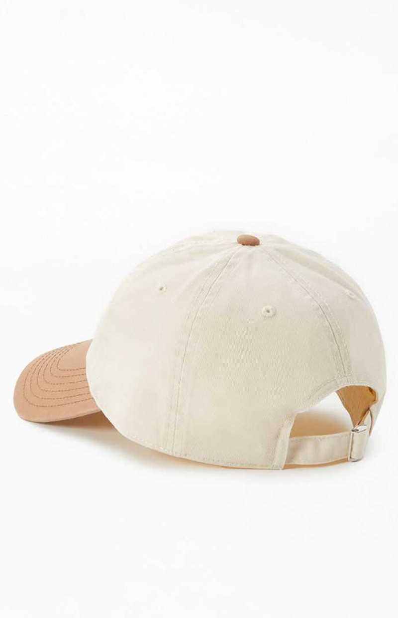 Chapeau PacSun Two Tone Pacific Sunwear Dad Femme Beige | 831740NQS