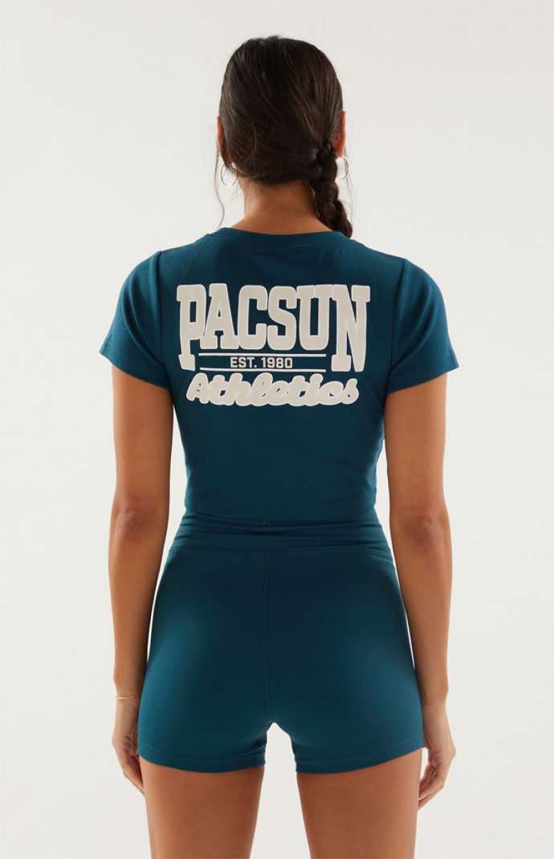 Hauts PacSun Athletics Baby Femme Bleu Foncé | 835721LAU