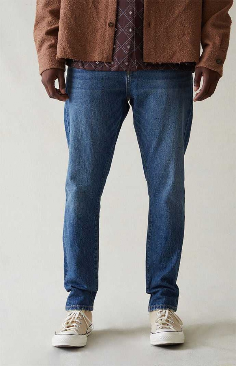 Jean PacSun Eco Confort Stretch Indigo Athlétiques Slim Homme Indigo | 039485YHG