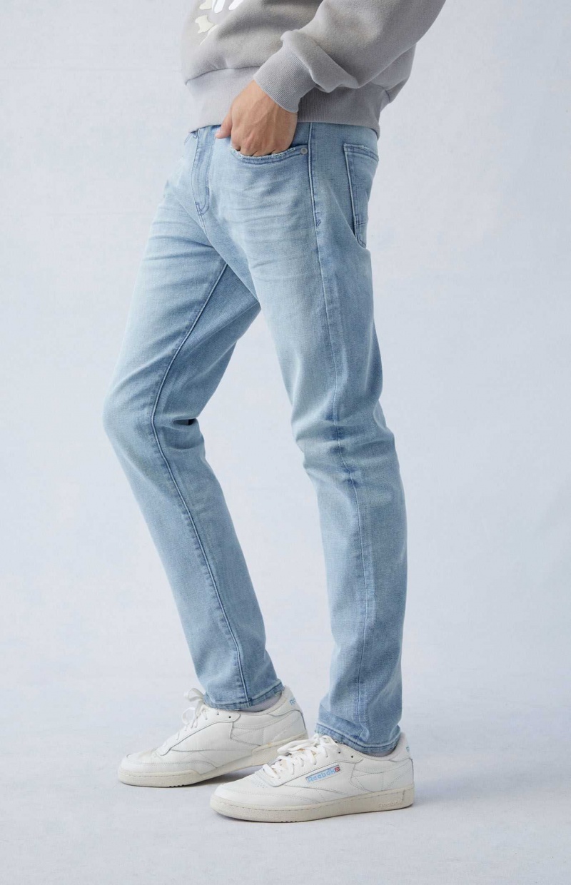 Jean PacSun Eco Confort Stretch Light Indigo Slim Homme Indigo Clair | 275609OIT