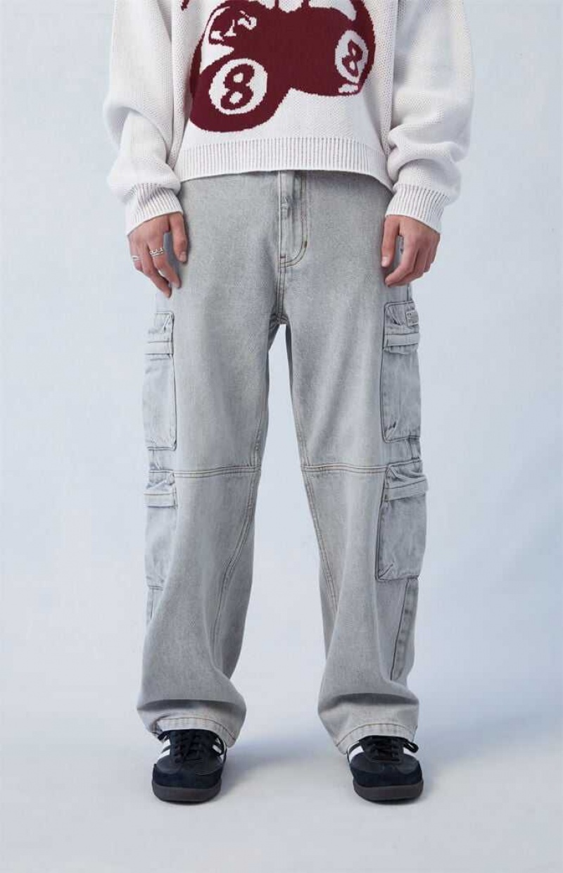 Jean PacSun Eco Gray gy Cargo Homme Grise | 234701APN