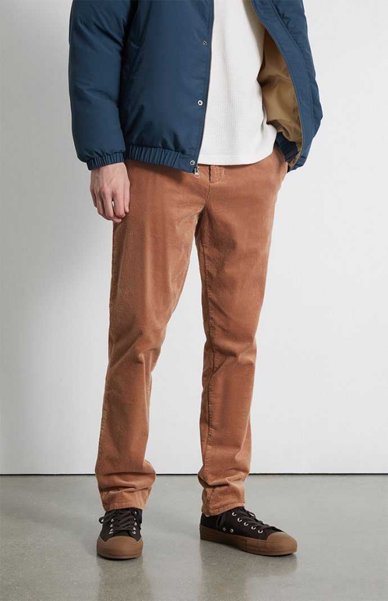 Pantalon PacSun Beige Slim Chino Homme Beige | 097531MYK