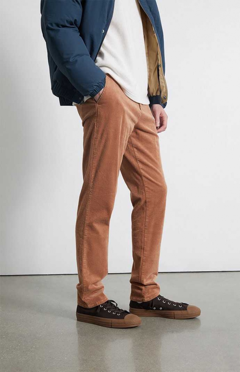 Pantalon PacSun Beige Slim Chino Homme Beige | 097531MYK