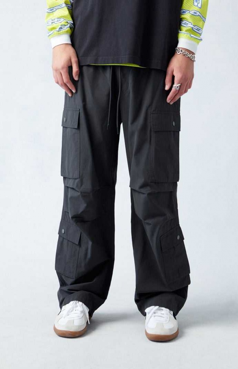 Pantalon PacSun Black gy Cargo Homme Noir | 619347JZG