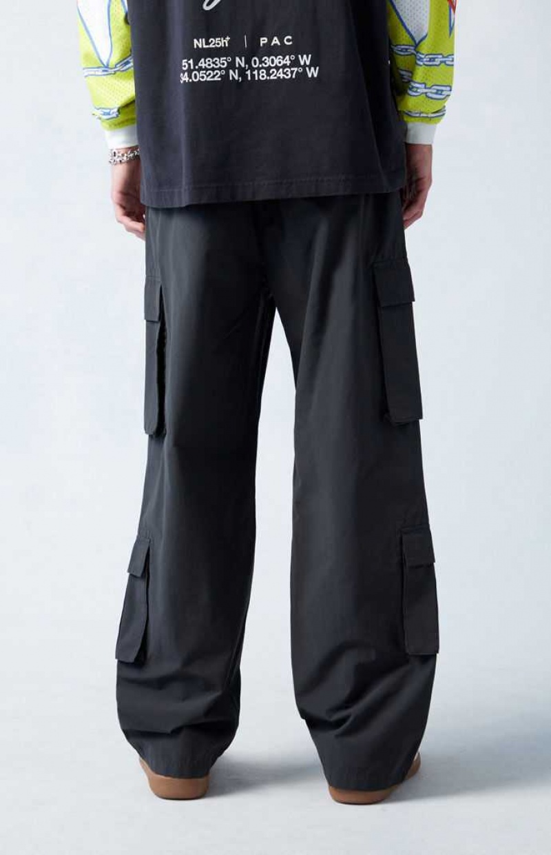 Pantalon PacSun Black gy Cargo Homme Noir | 619347JZG