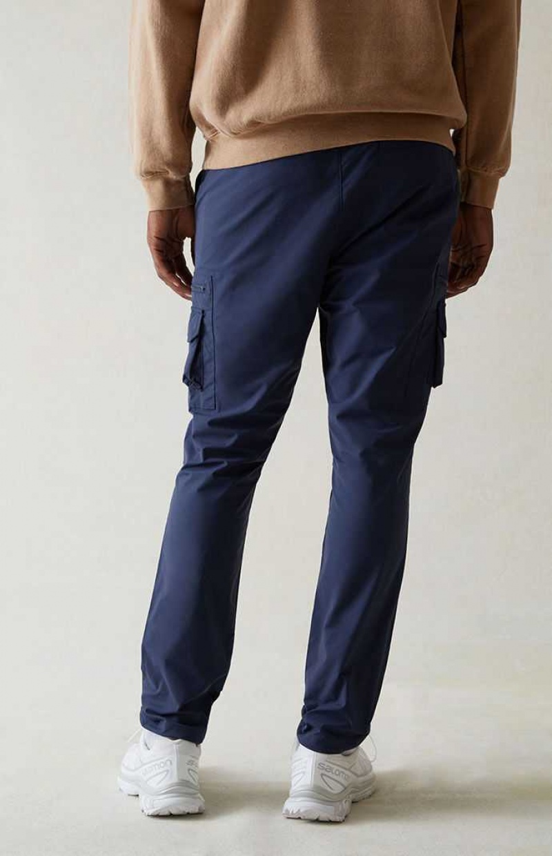 Pantalon PacSun Eco Stretch Blue Slim Cargo Homme Bleu | 309168LUD