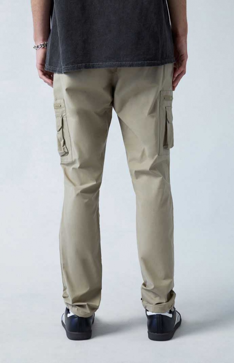 Pantalon PacSun Eco Stretch Olive Slim Cargo Homme Vert Olive | 315048MYL