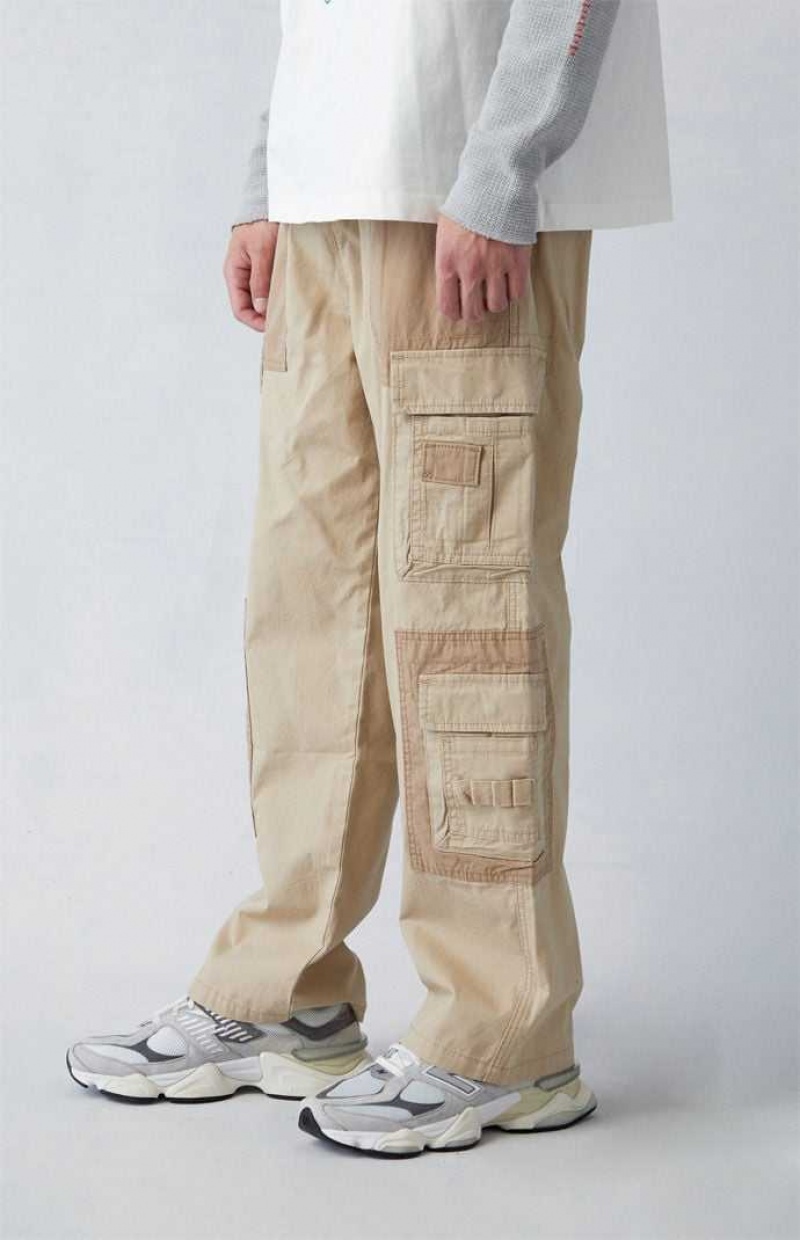 Pantalon PacSun Khaki Tela gy Cargo Homme Kaki | 568391DEV