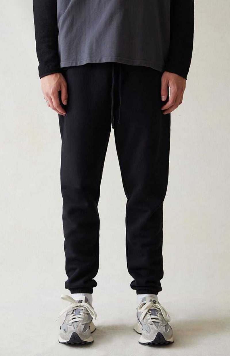 Pantalon Survêtement PacSun Black Homme Noir | 913264KUR