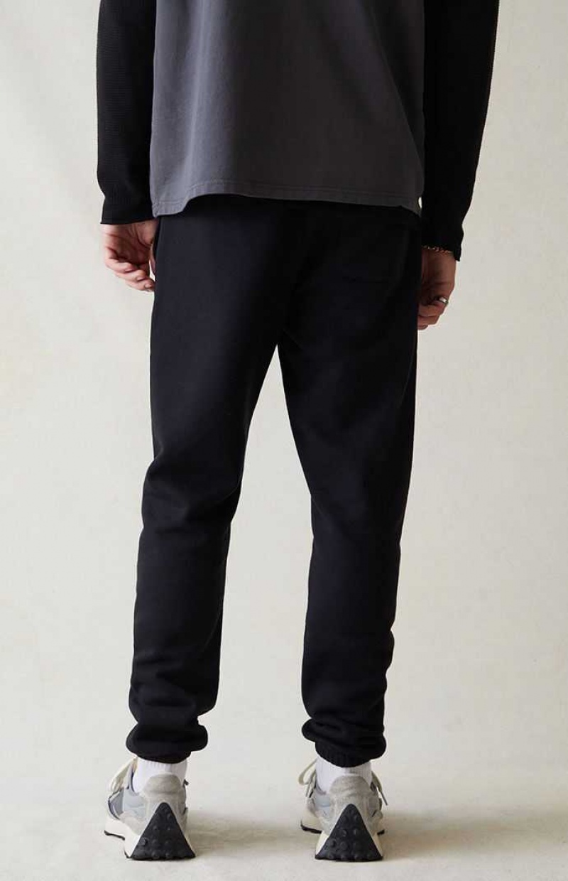 Pantalon Survêtement PacSun Black Homme Noir | 913264KUR