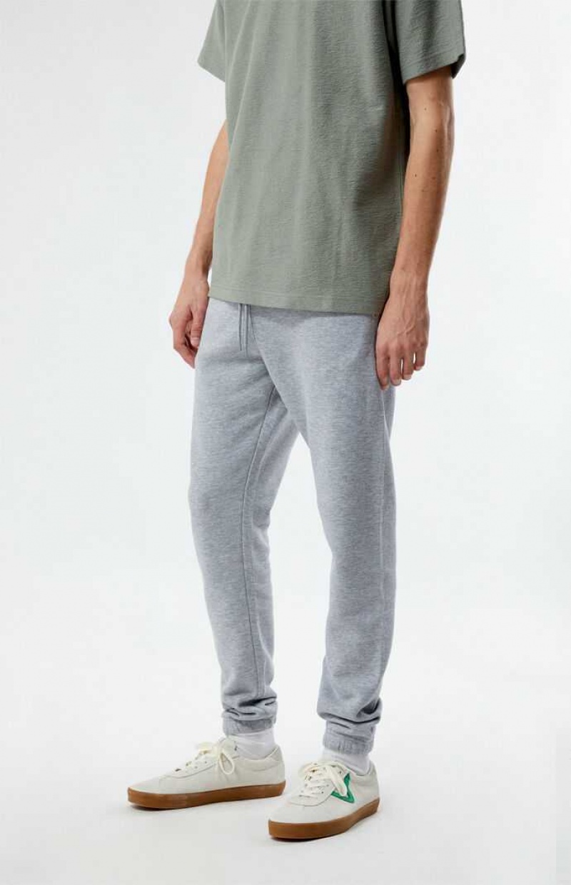 Pantalon Survêtement PacSun Gray Fleece Jogger Homme Grise | 973560YJO