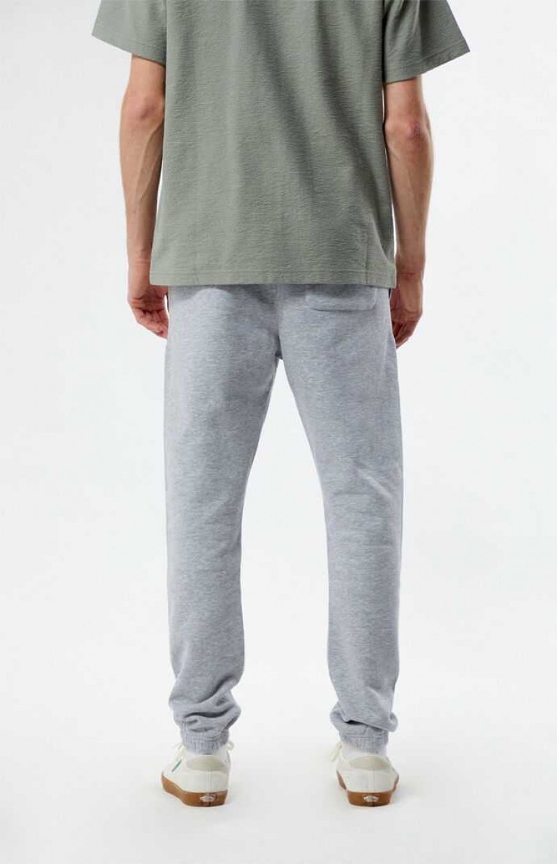 Pantalon Survêtement PacSun Gray Fleece Jogger Homme Grise | 973560YJO