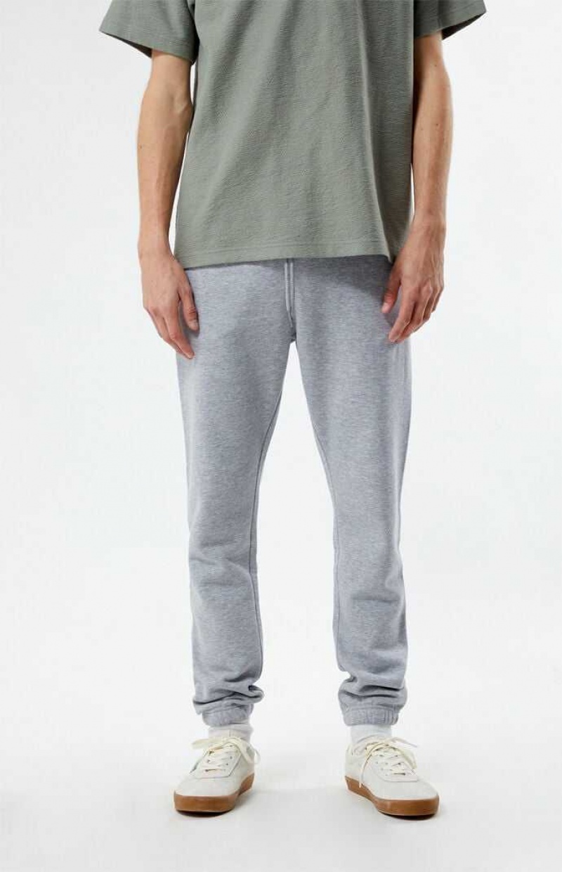 Pantalon Survêtement PacSun Gray Fleece Jogger Homme Grise | 973560YJO