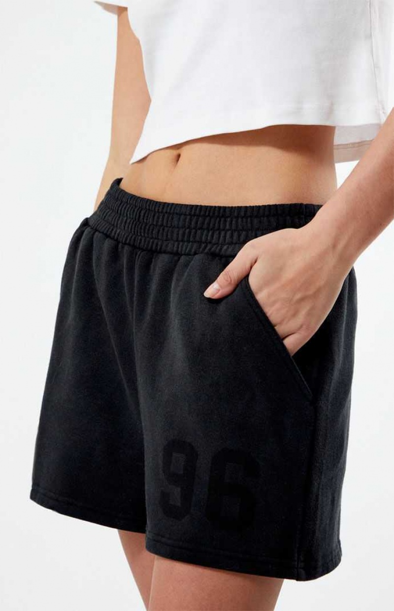 Pantalons PacSun Boxer Femme Noir | 846907OQX