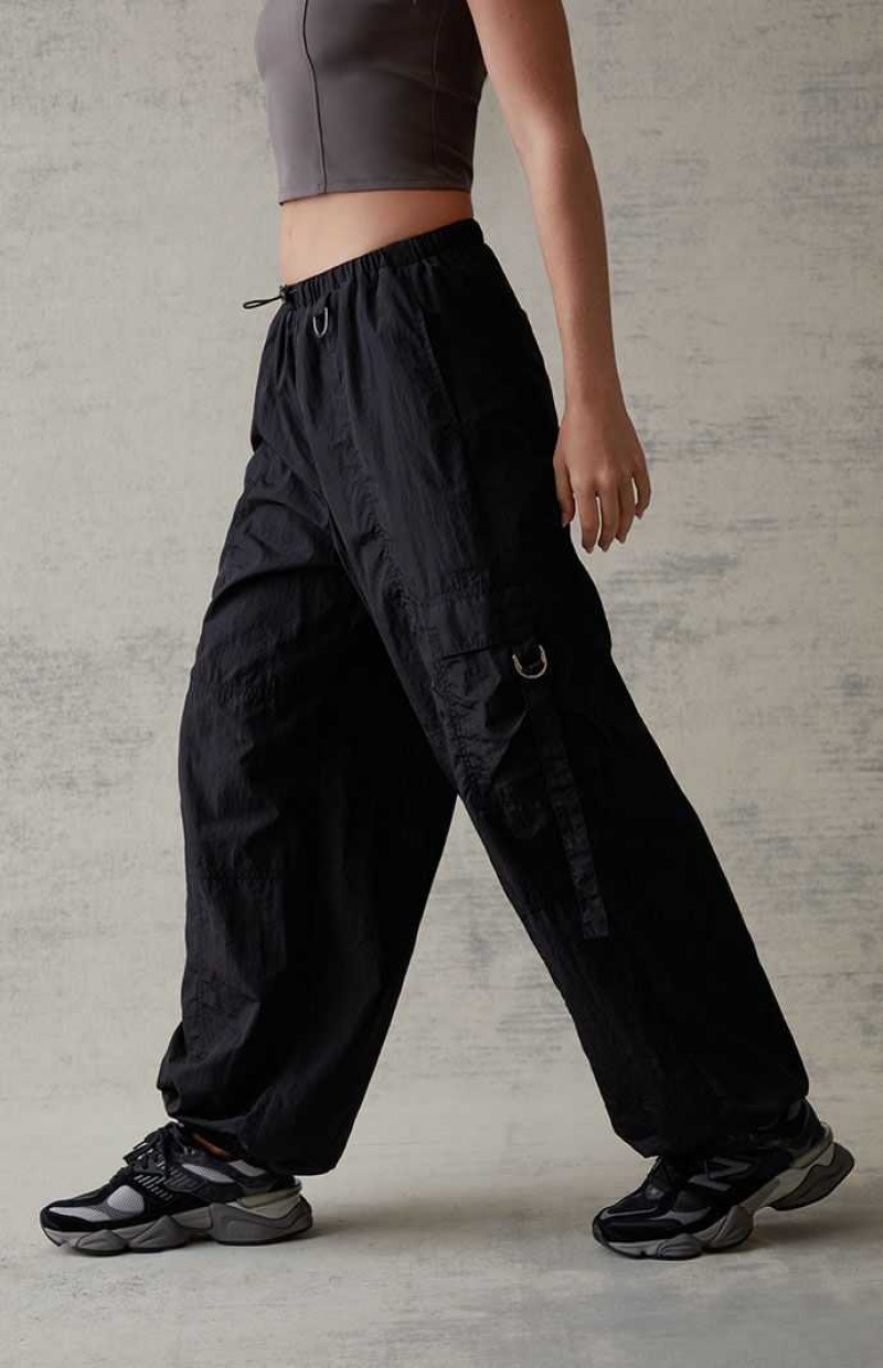 Pantalons PacSun D-Ring Pull-On Femme Noir | 087125NJS