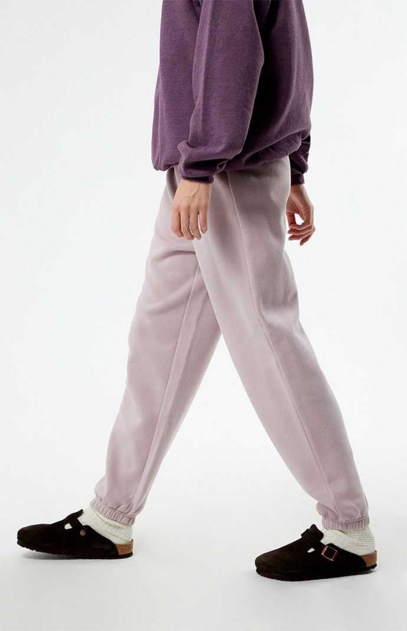 Pantalons PacSun Everyday Femme Grise | 952467KDZ