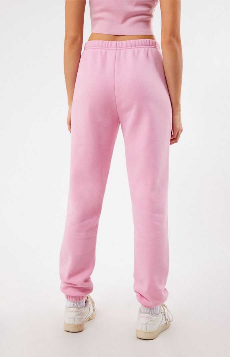 Pantalons PacSun Pacific Sunwear Arch Slim Femme Rose | 374965UXS