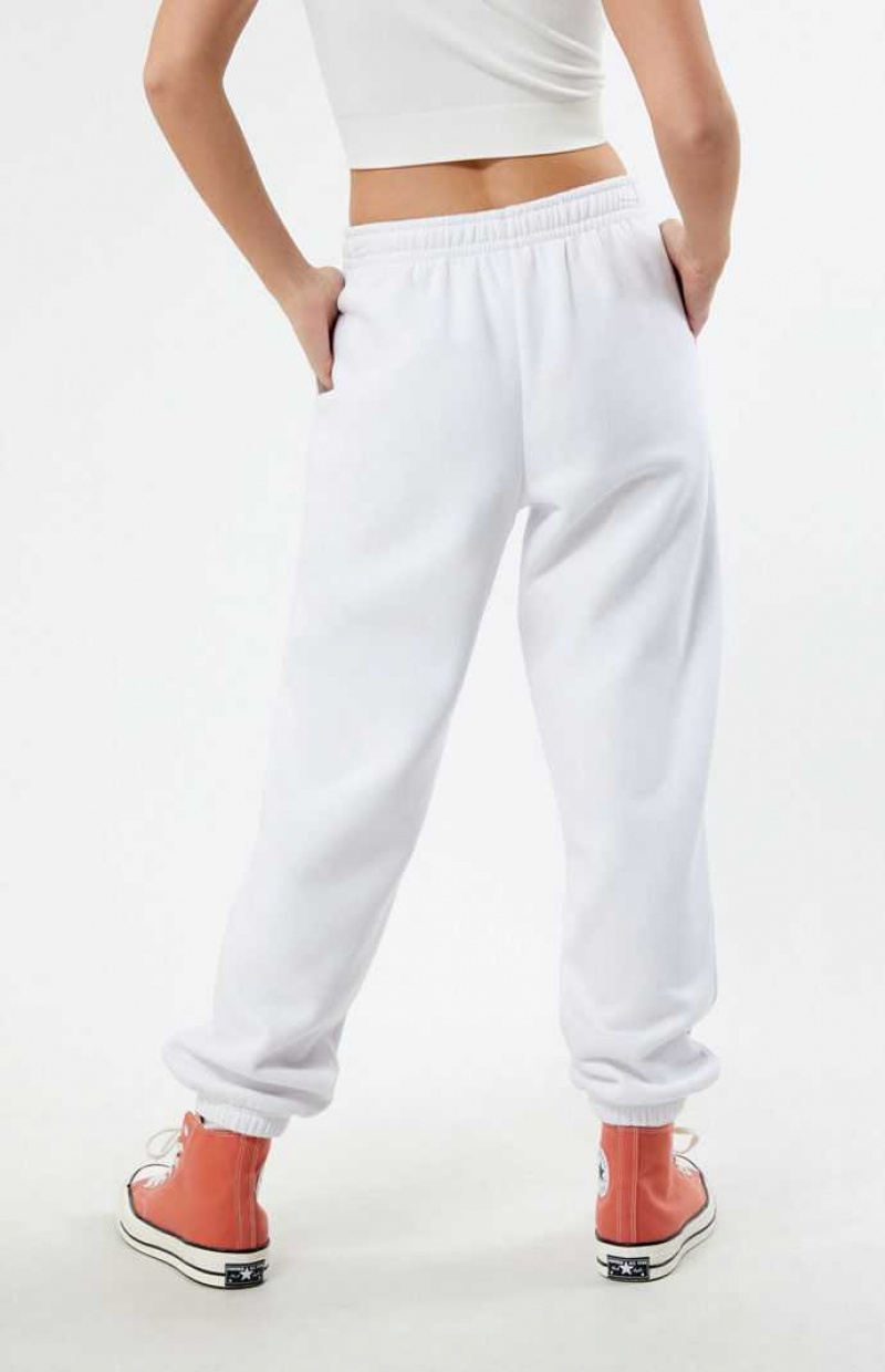 Pantalons PacSun Pacific Sunwear Beach Femme Blanche | 190685VTE