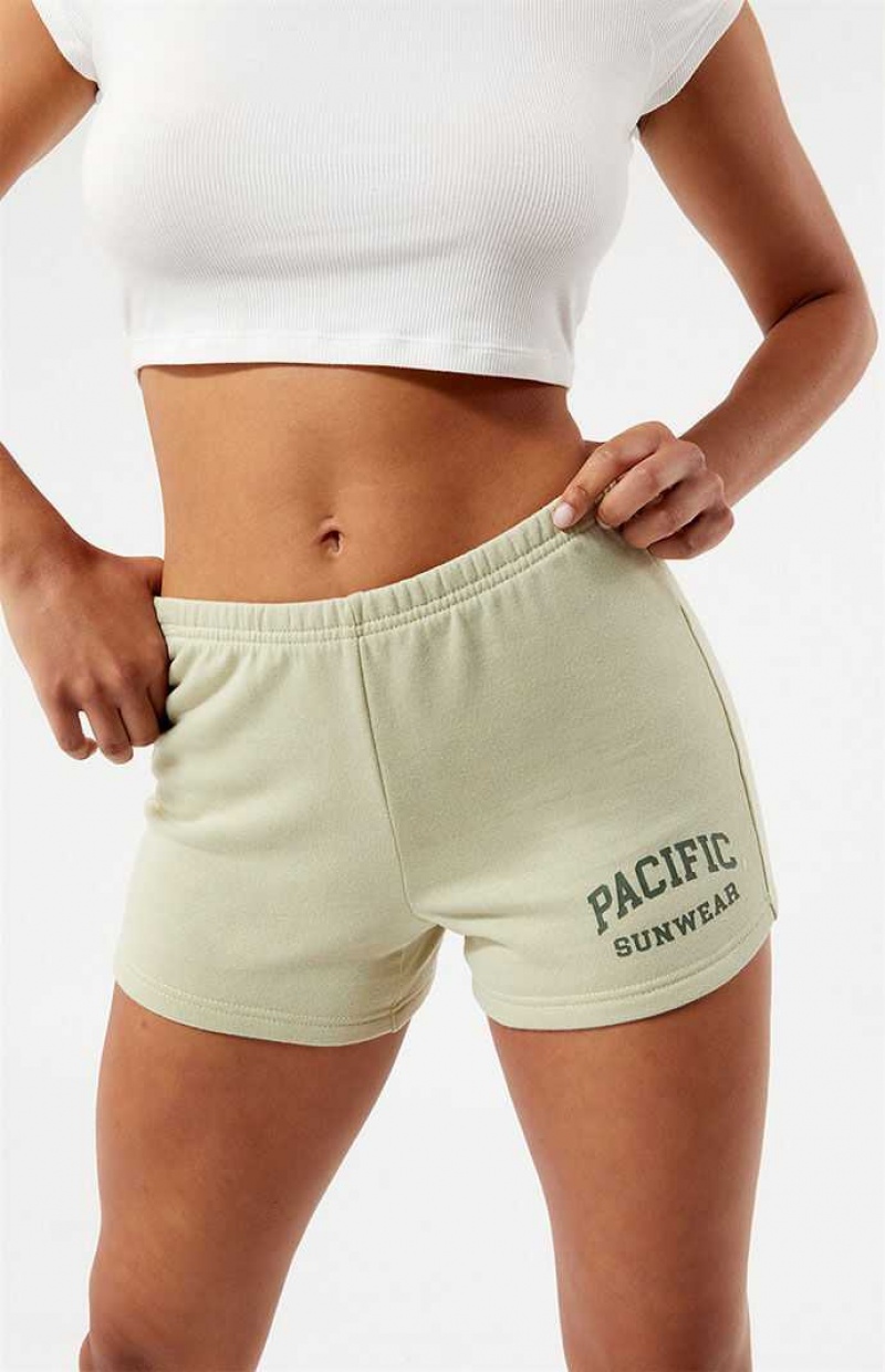 Pantalons PacSun Sage Arch Pacific Sunwear Sweat Femme Vert Olive | 571349OWR