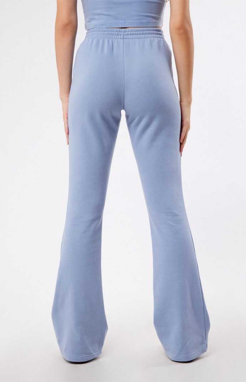 Pantalons PacSun Soho Flare Femme Bleu | 375864LGN