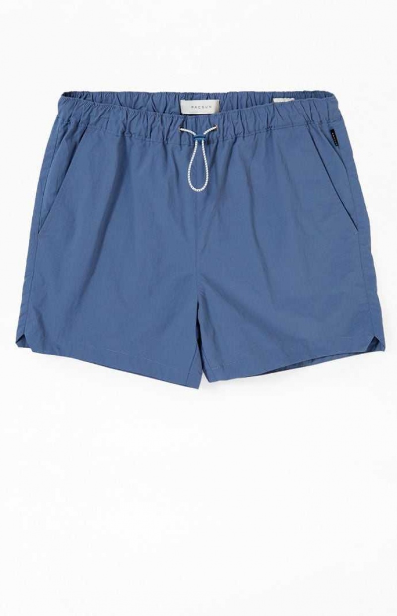 Short PacSun Blue Nylon Homme Bleu | 518429MQR