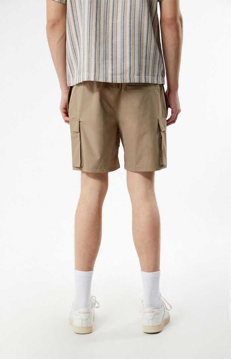 Short PacSun Brown Stretch Cargo Homme Marron | 245160HQG