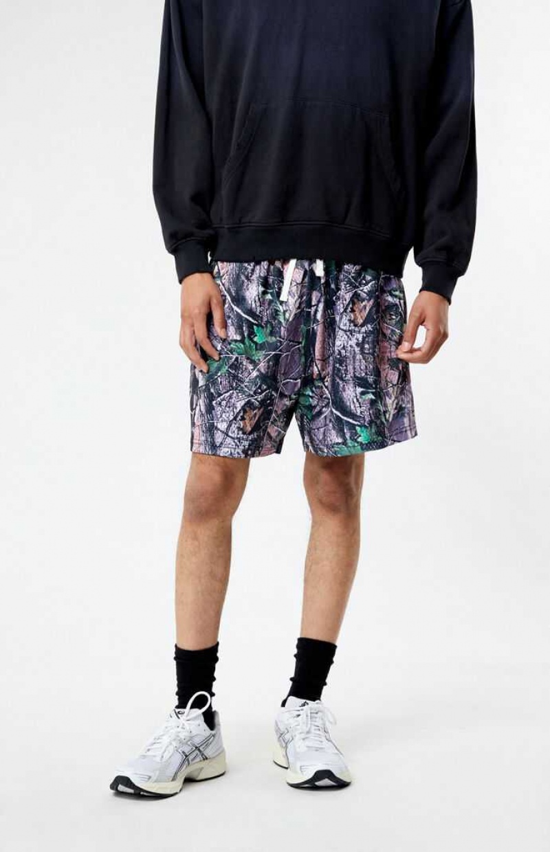 Short PacSun Camo Mesh Basketball Homme CAMOUFLAGE | 589327RSX