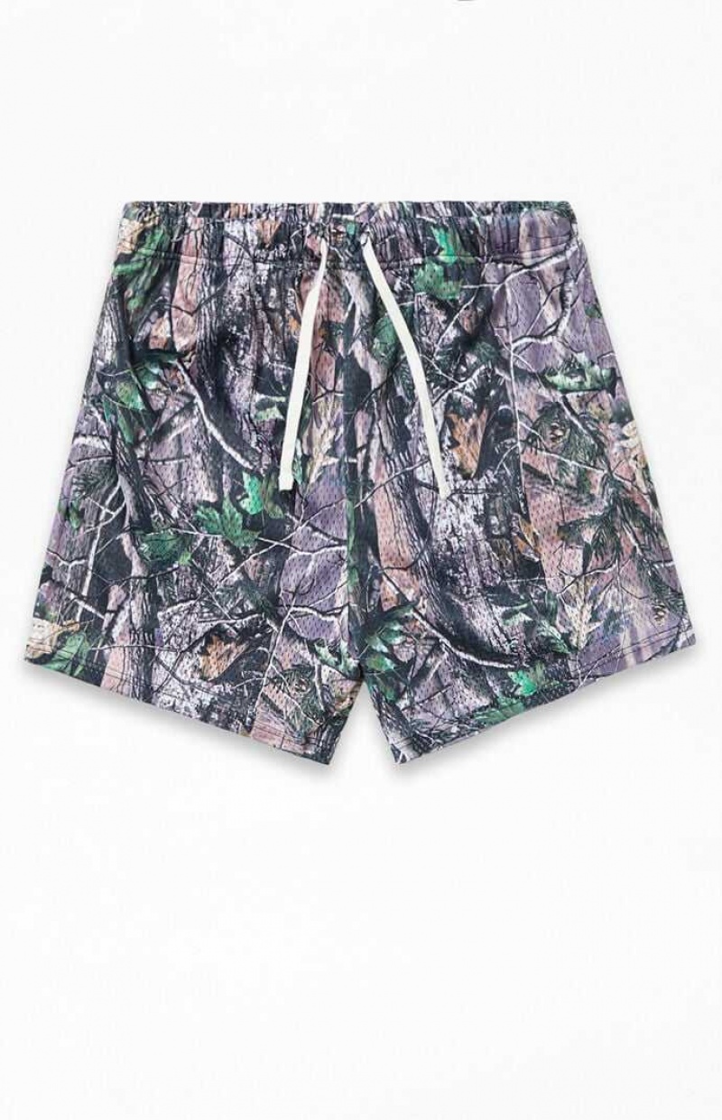 Short PacSun Camo Mesh Basketball Homme CAMOUFLAGE | 589327RSX