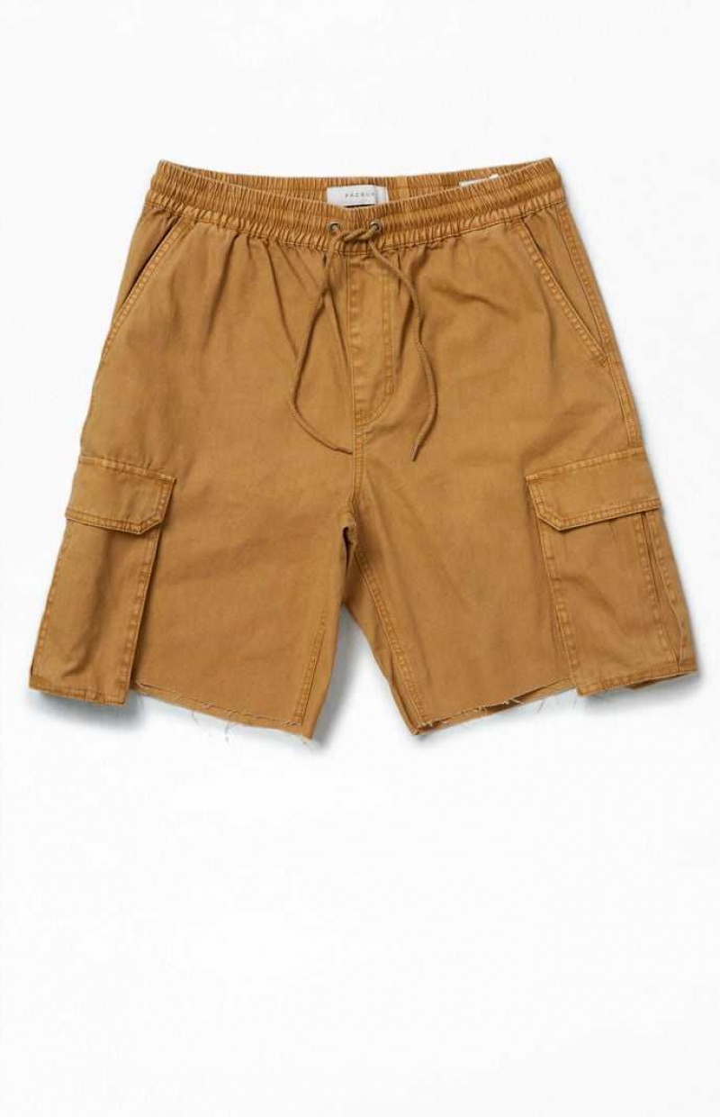 Short PacSun Eco Khaki gy Cargo Homme Kaki | 481097HKJ